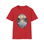 Canoe Sunset Scenic Lake Paddle Tee
