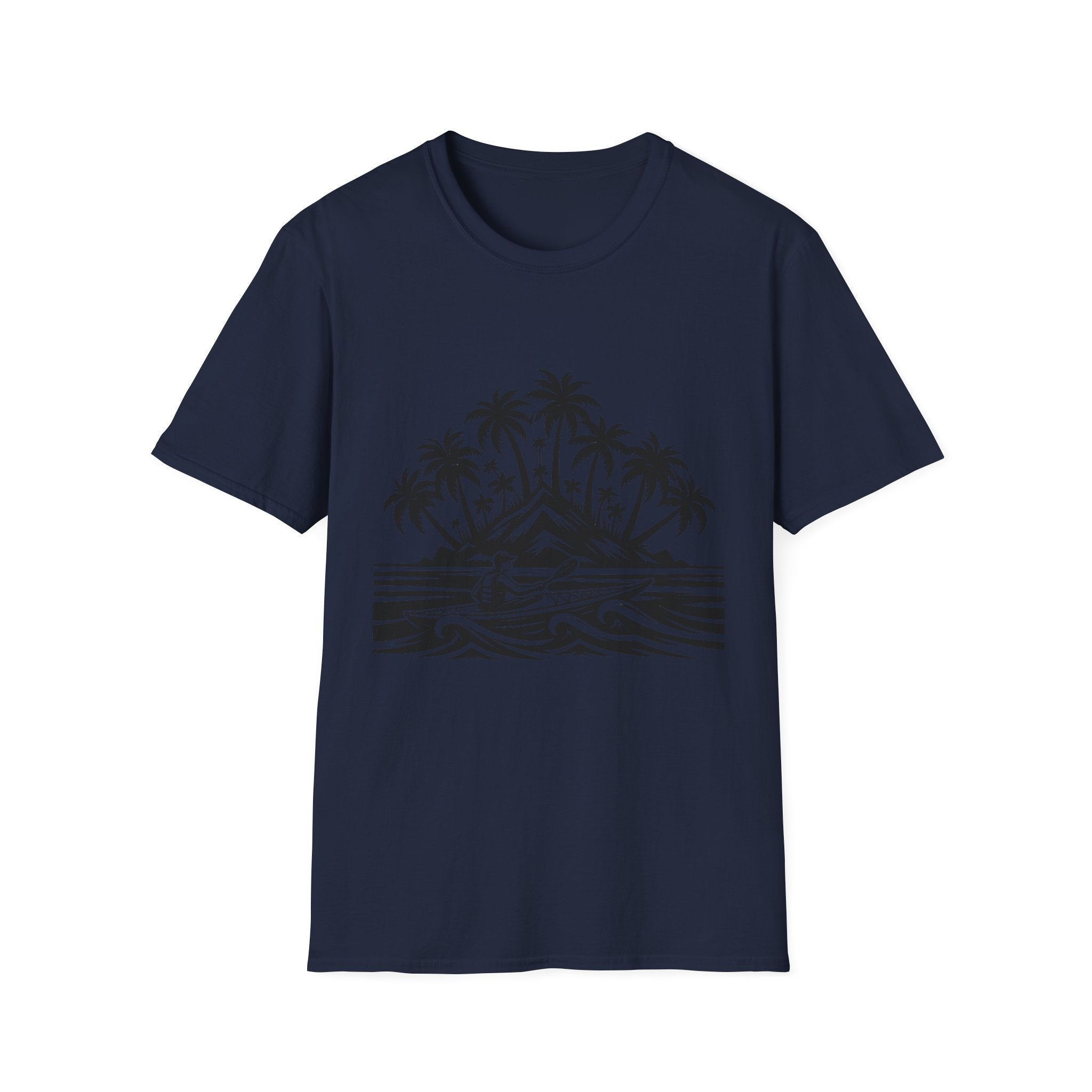 Tropical Waves Palm Island Graphic Tee