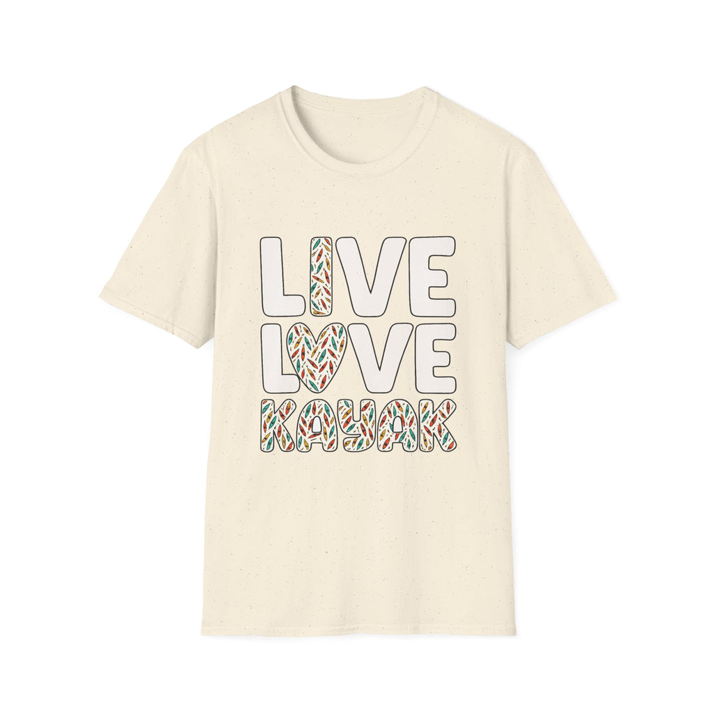 Live Love Kayak T-Shirt