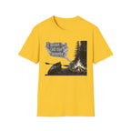 Campfire Kayak T-Shirt — "I Want All the Smoke" Outdoor Adventure Tee