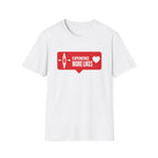 Experience More Likes Social Media Kayak Graphic Tee