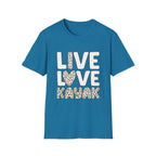 Live Love Kayak T-Shirt