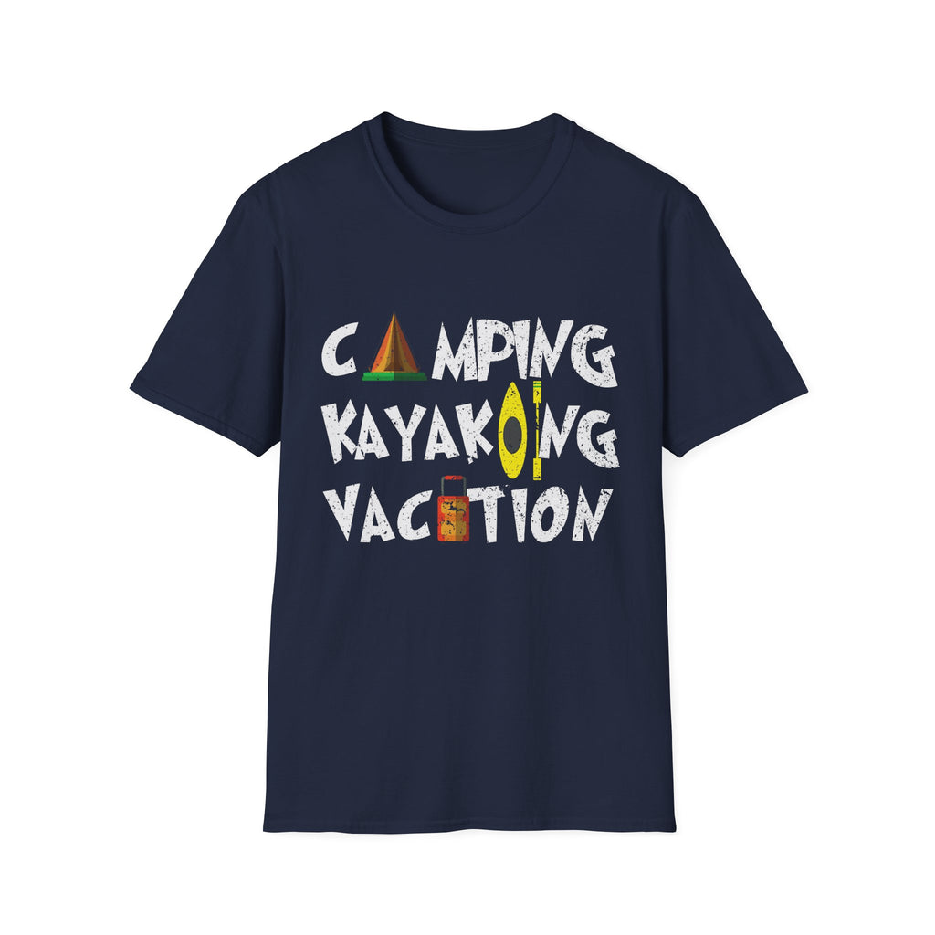 Camping Kayaking Vacation T-Shirt