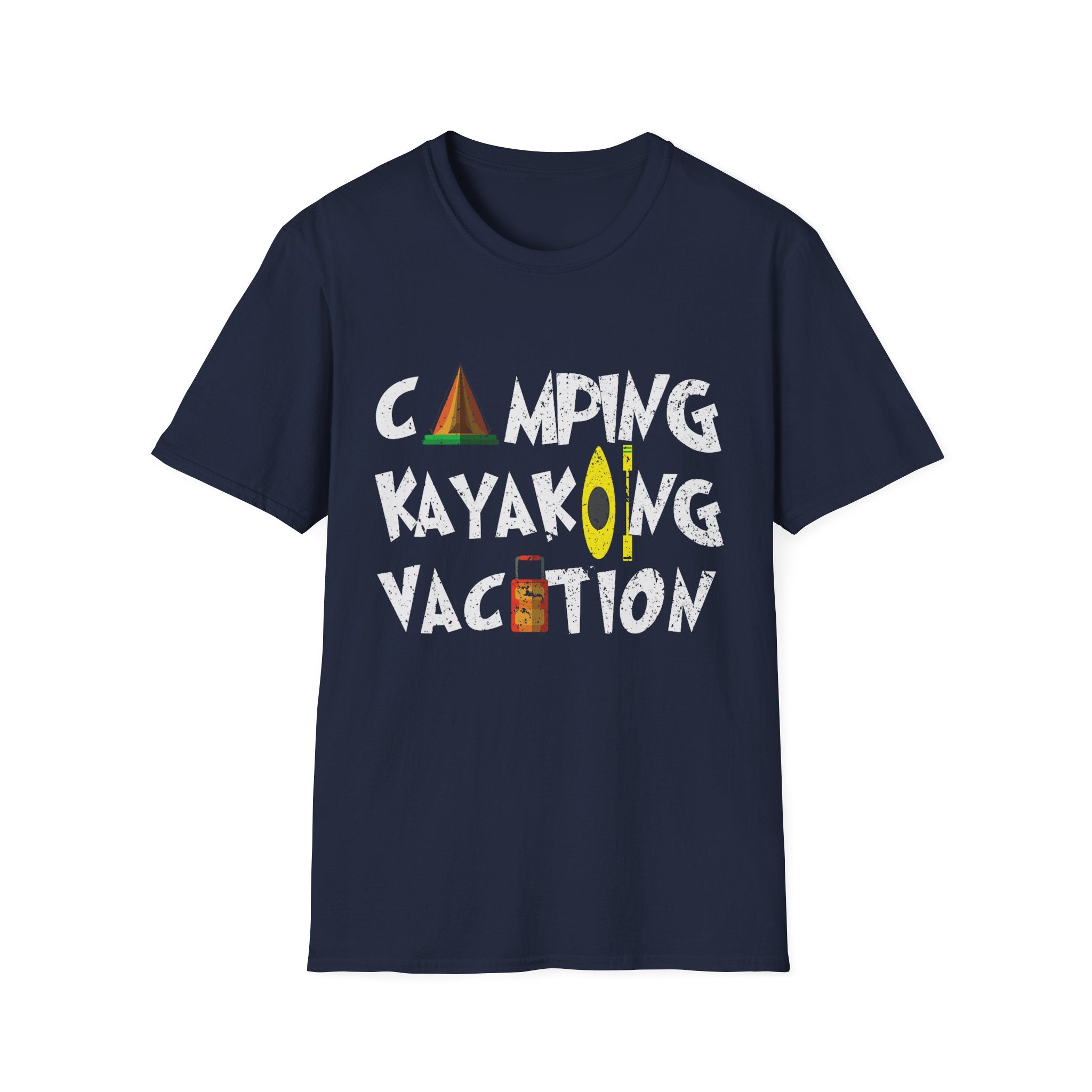 Camping Kayaking Vacation T-Shirt