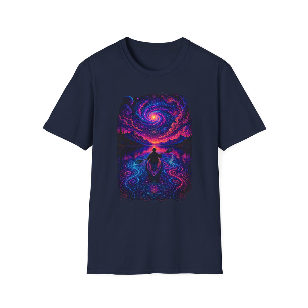 Cosmic Meditation T-Shirt — Galaxy Psychedelic Spiritual Tee