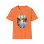 Canoe Sunset Scenic Lake Paddle Tee