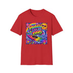 T-Shirt — "Paddle Like It’s 1995" Retro Neon  Graphic