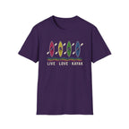 Kayak Life Colorful Kayak Graphic T-Shirt