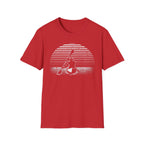 Kayak Sunset T-Shirt — Retro Design