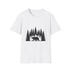 Bear Silhouette Nature Outdoors Tee