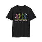 Kayak Life Colorful Kayak Graphic T-Shirt