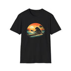 Kayaking Manatee Sunset T-Shirt
