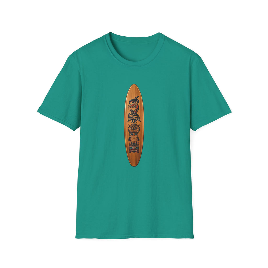 Paddleboard Tribal Graphic T-Shirt — Hawaiian Island Vibes Tee