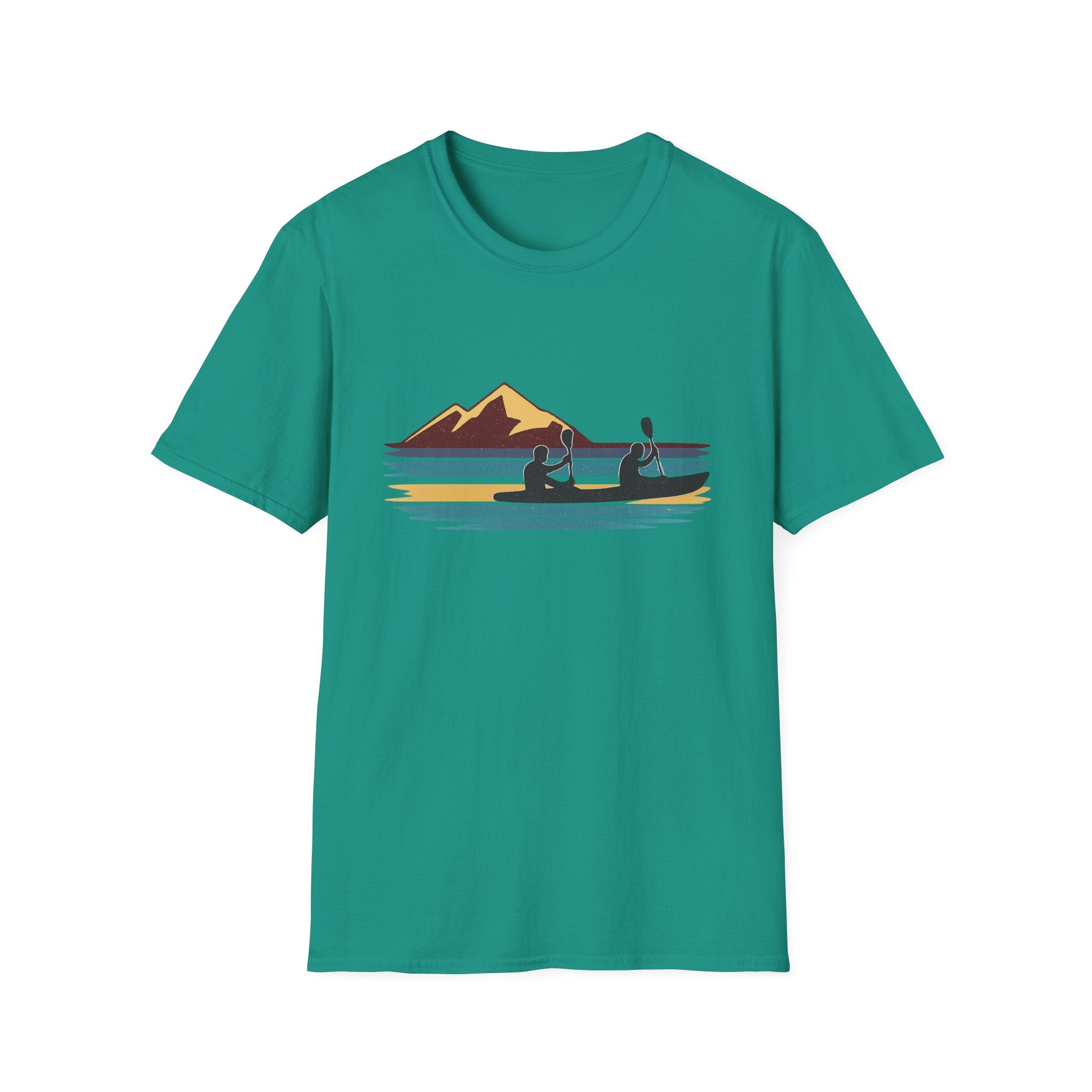 Retro Mountain Lake Paddle Tee