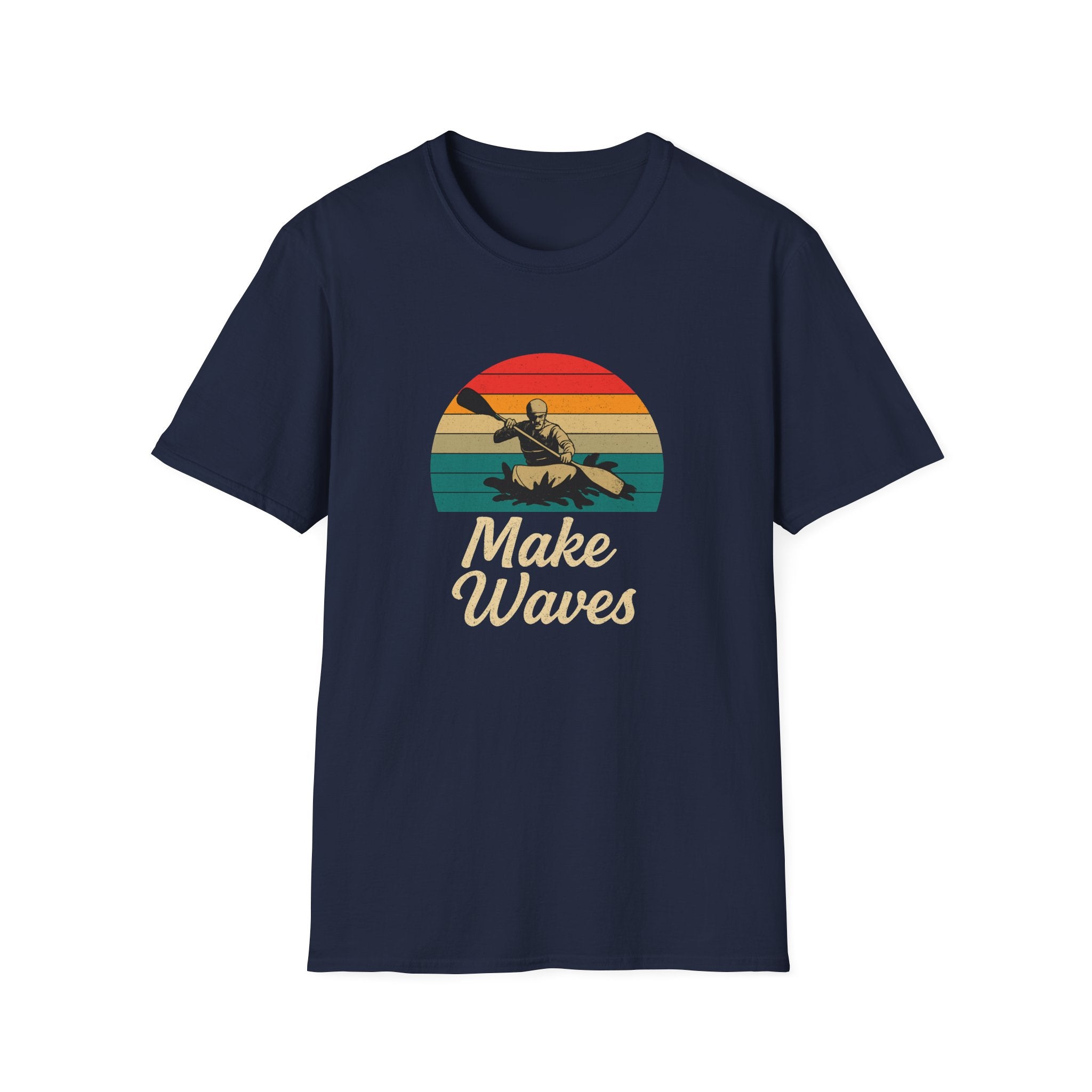 Make Waves Retro Sunset Tee
