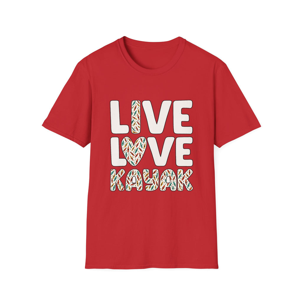 Live Love Kayak T-Shirt