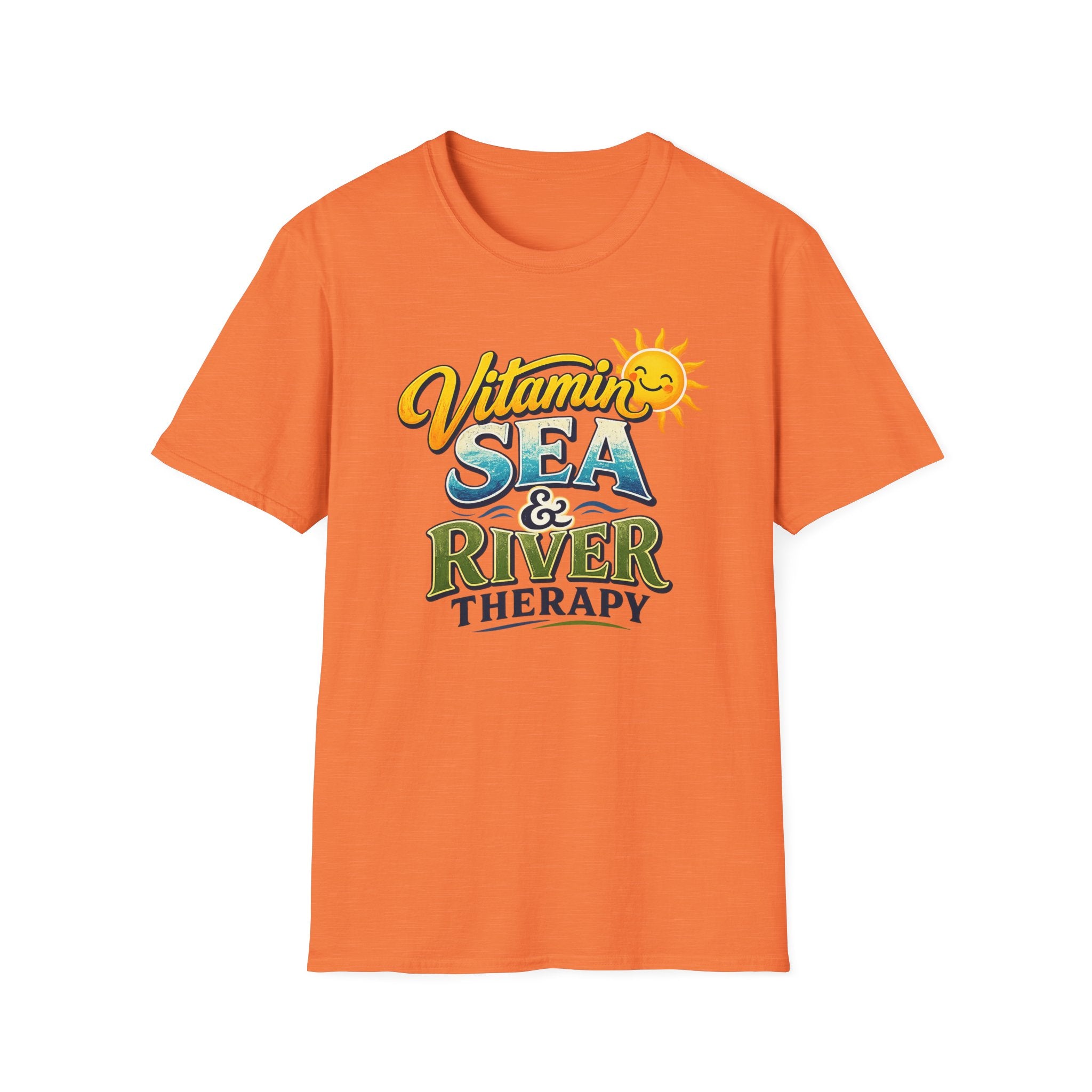 Vitamin Sea & River Therapy T-Shirt — Beachy Sun Graphic Tee
