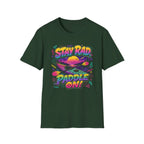 Stay Rad Paddle On! T-Shirt — Retro Kayaking Graphic Tee