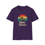 Make Waves Retro Sunset Tee