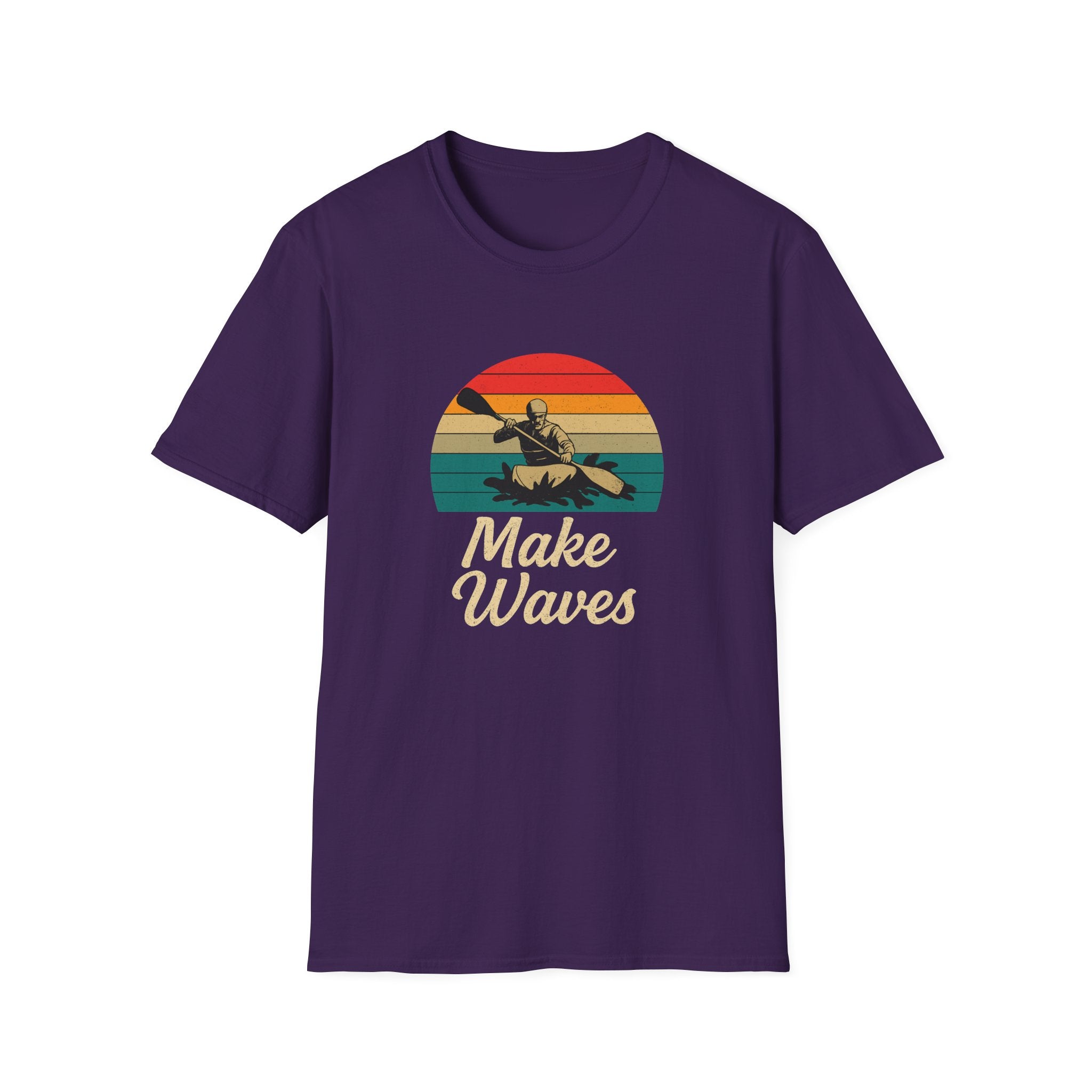 Make Waves Retro Sunset Tee
