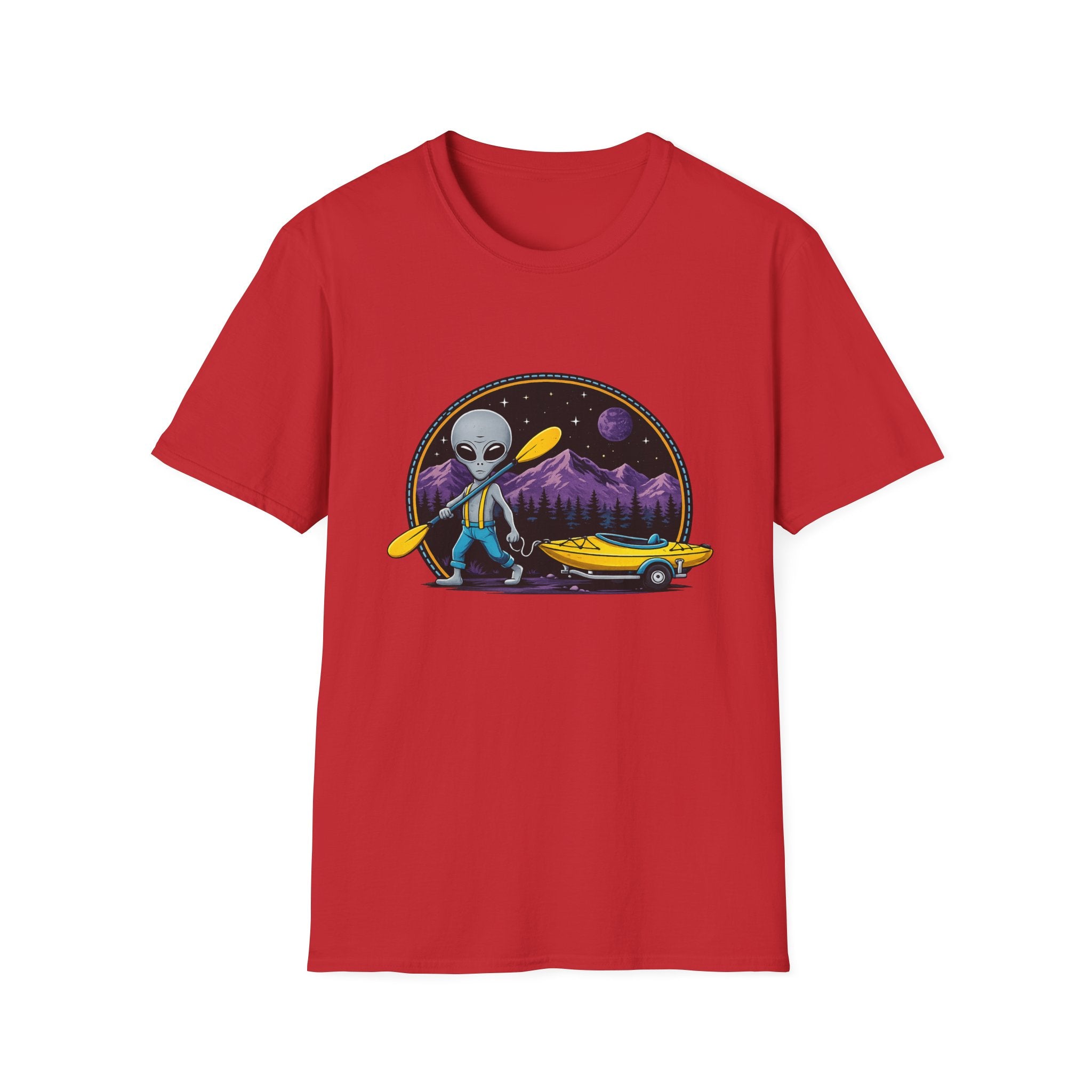 Alien Kayak Adventure T-Shirt