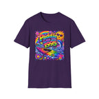 T-Shirt — "Paddle Like It’s 1995" Retro Neon  Graphic