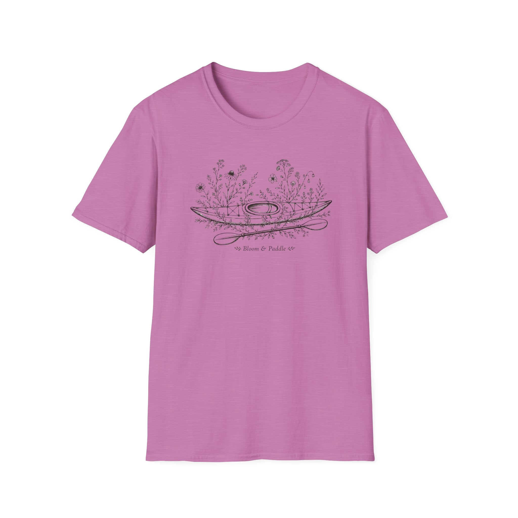 Bloom & Paddle calm nature-loving kayak Tee
