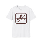 Kayaking Icon Retro Pictogram T-Shirt