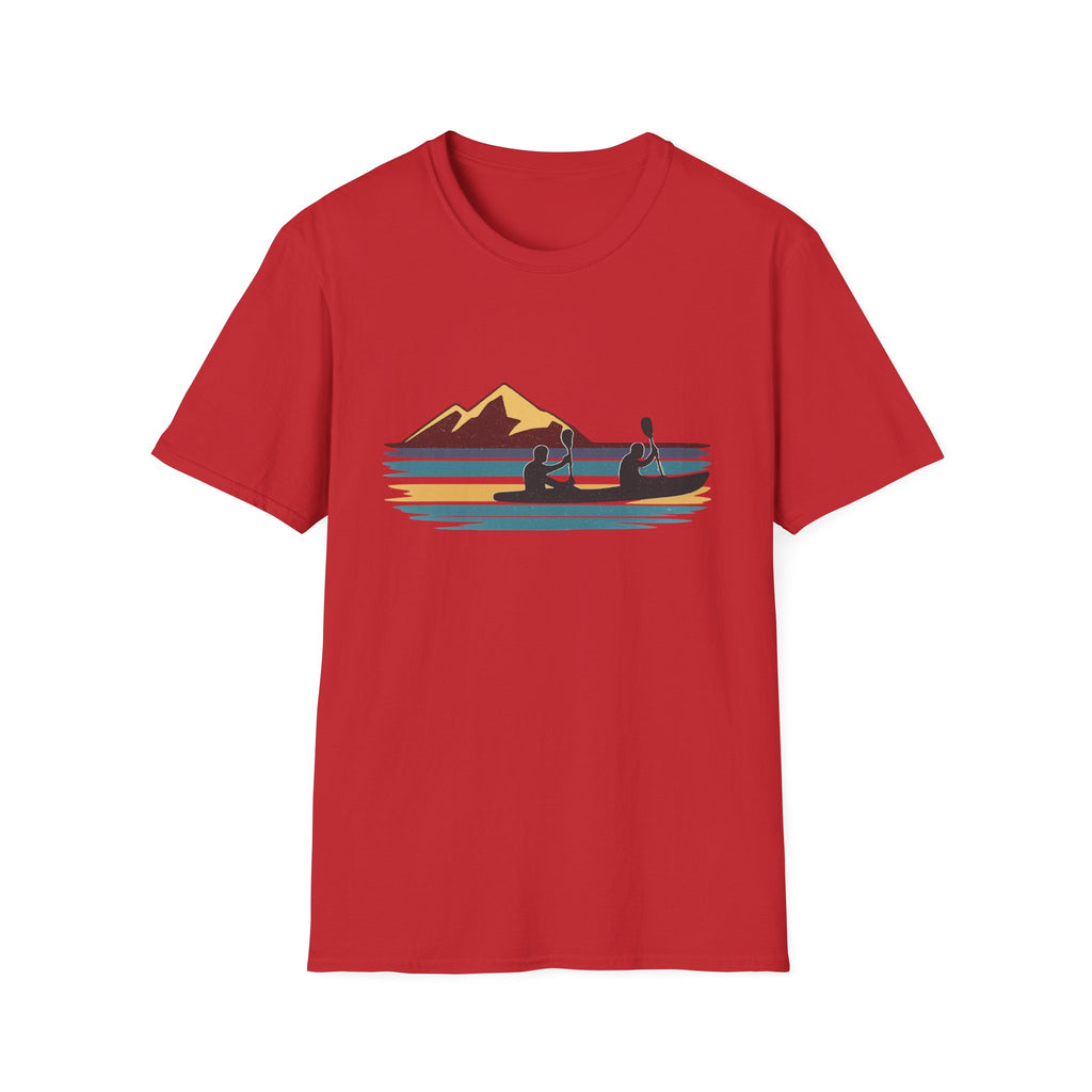 Retro Mountain Lake Paddle Tee
