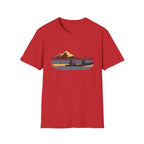 Retro Mountain Lake Paddle Tee
