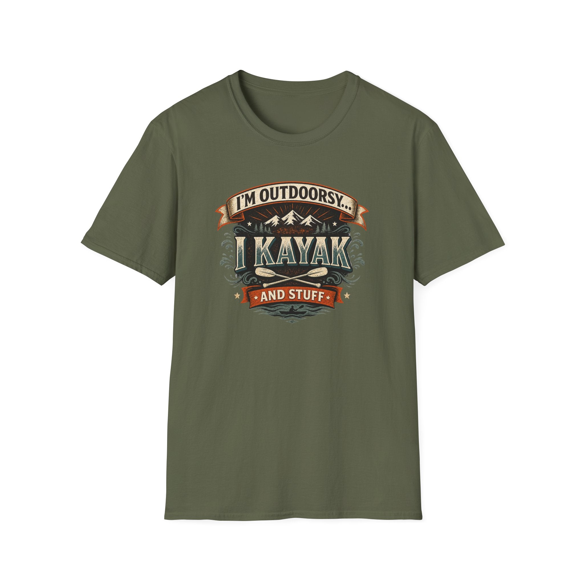 Kayak T-Shirt "I'm Outdoorsy"