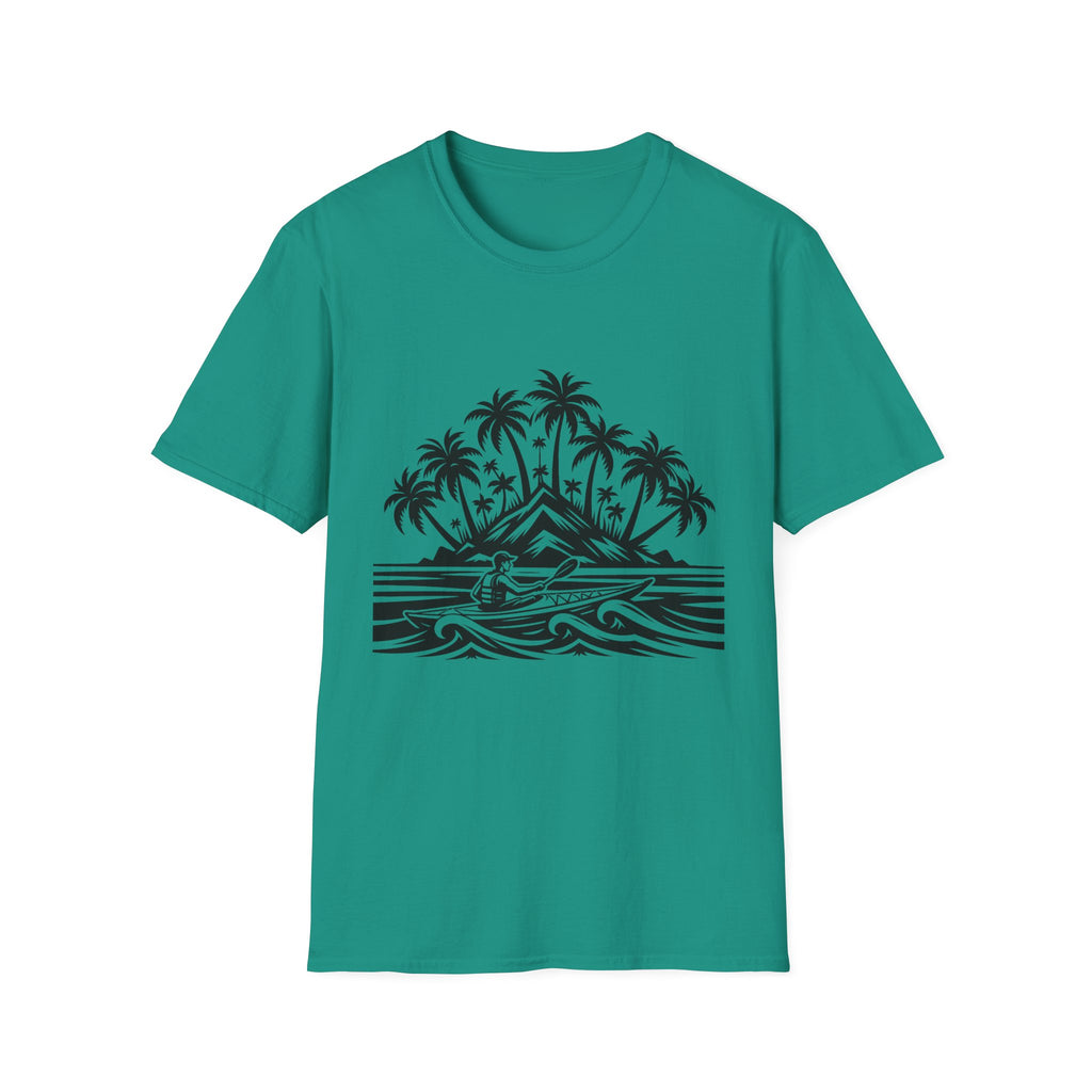 Tropical Waves Palm Island Graphic Tee