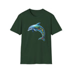 Dolphin Nature Scene T-Shirt — Ocean & River Wildlife Graphic Tee