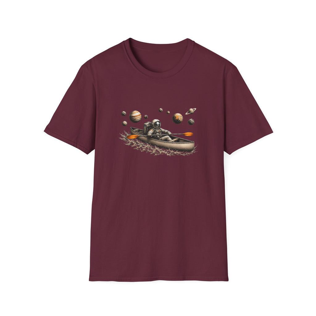 Astronaut Space Canoeing Tee