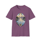 Canoe Sunset Scenic Lake Paddle Tee