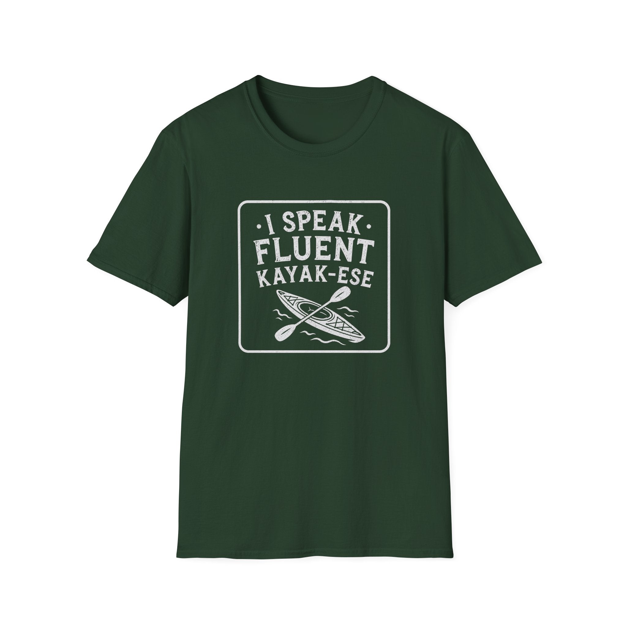 I Speak Fluent Kayak-Ese T-shirt