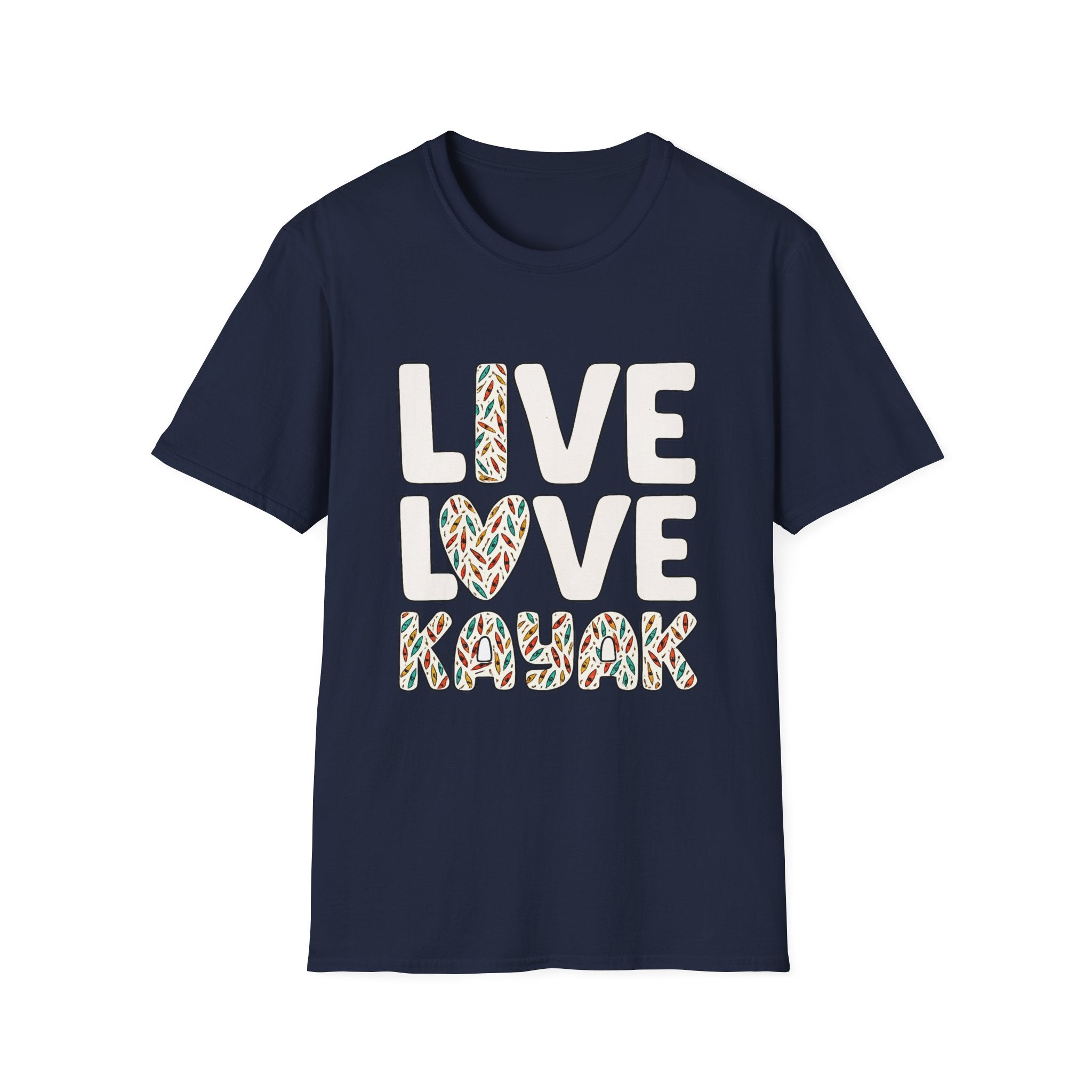 Live Love Kayak T-Shirt