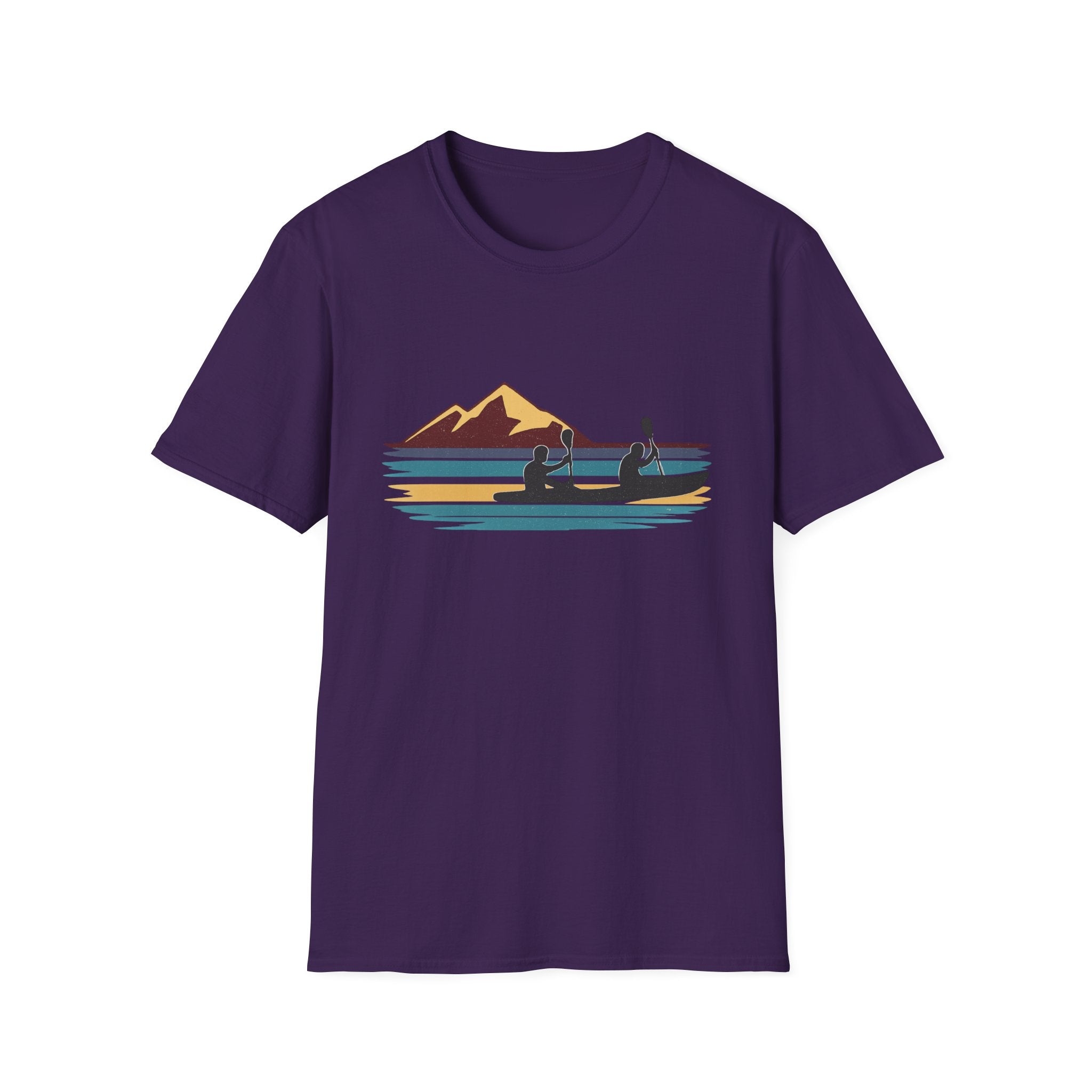 Retro Mountain Lake Paddle Tee