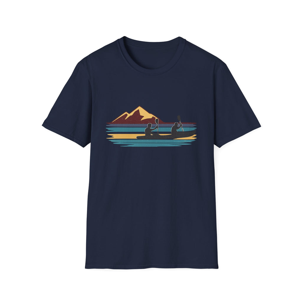 Retro Mountain Lake Paddle Tee