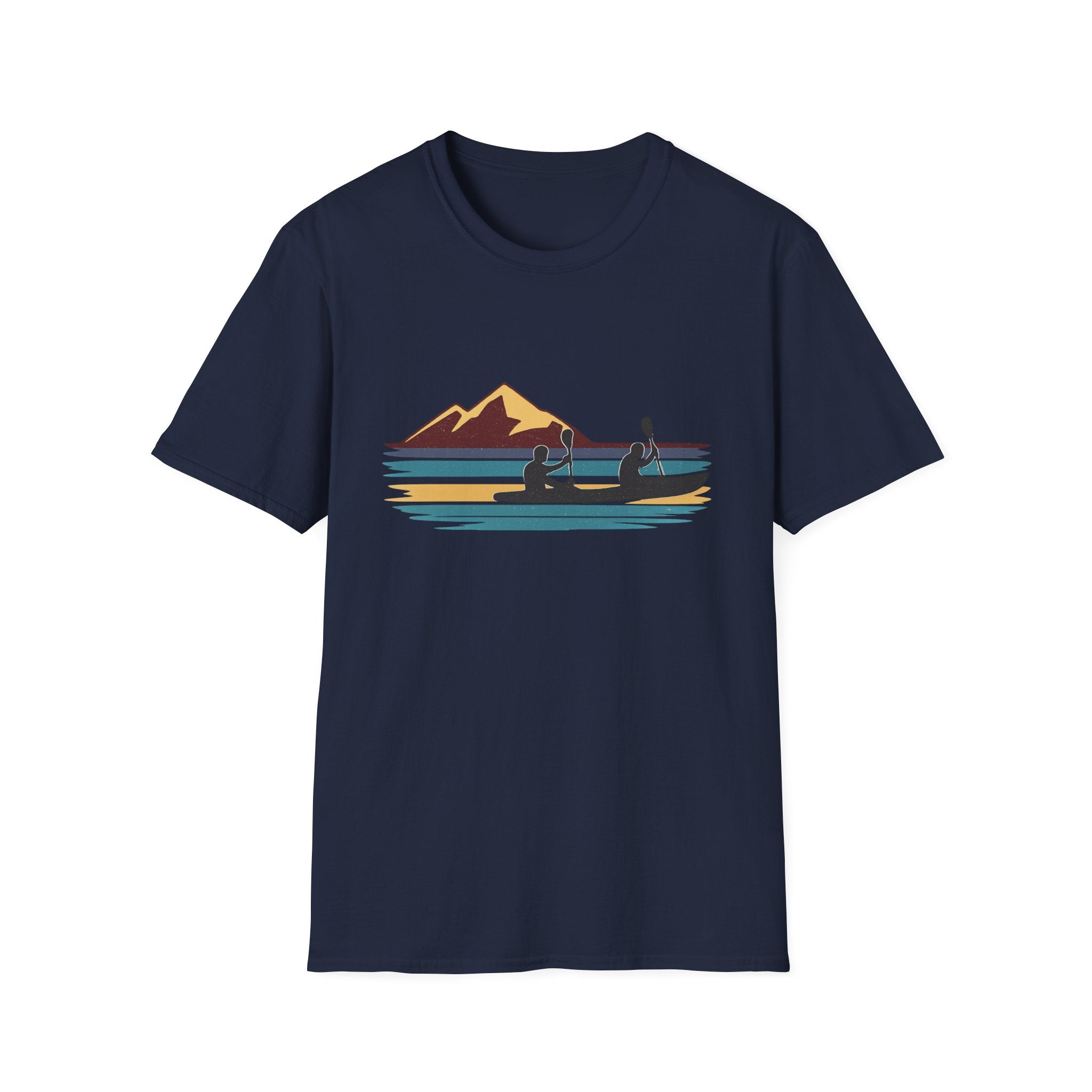 Retro Mountain Lake Paddle Tee