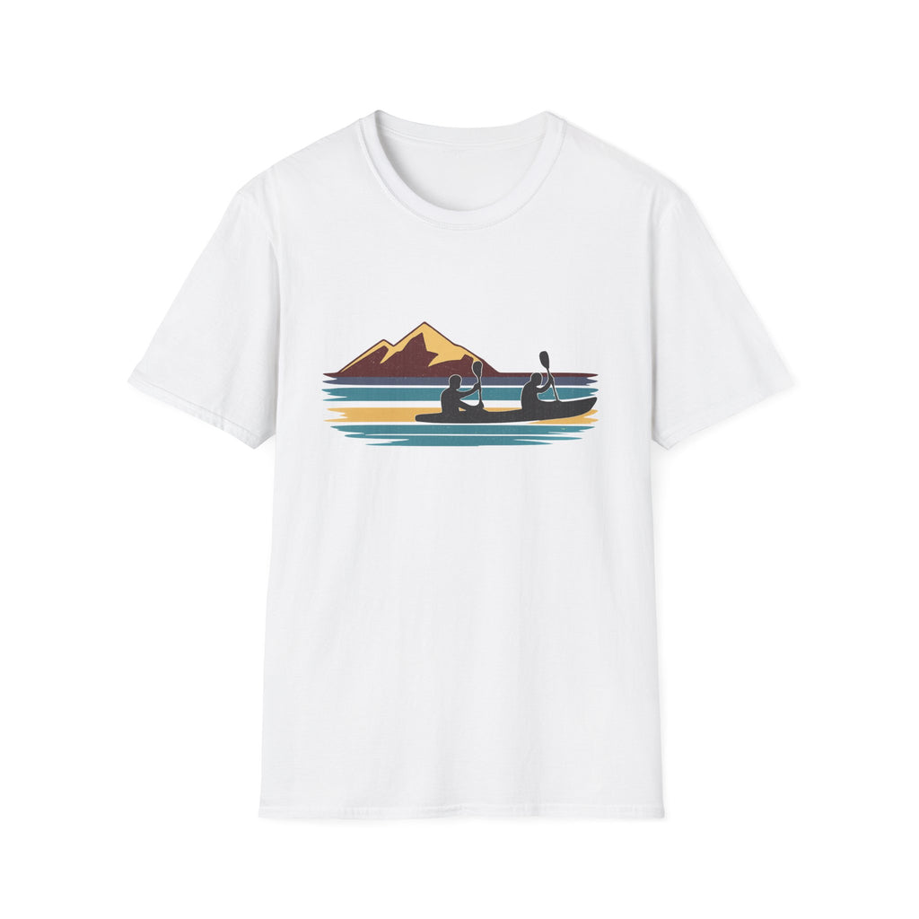 Retro Mountain Lake Paddle Tee