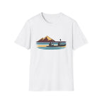 Retro Mountain Lake Paddle Tee
