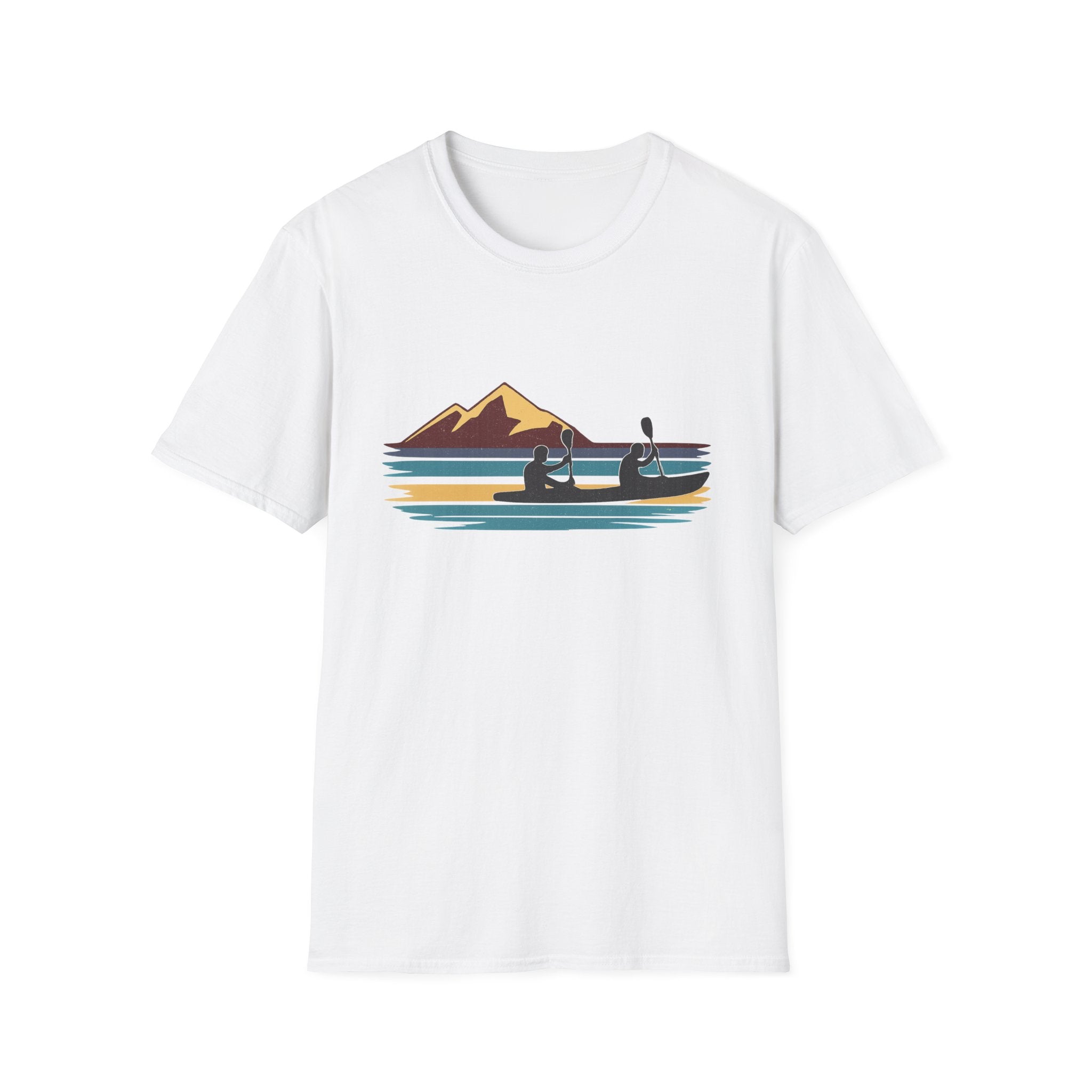 Retro Mountain Lake Paddle Tee