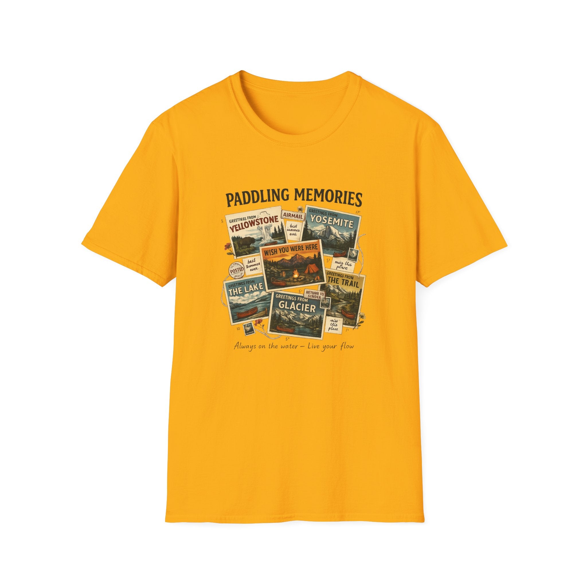 Paddling Memories National Parks T-Shirt