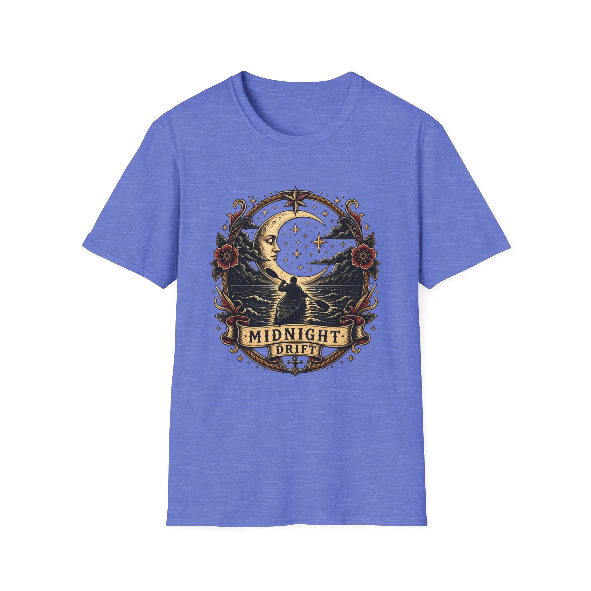 Midnight Drift Moonlit Graphic T-Shirt