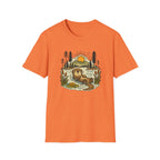 Otter Sunset T-Shirt — Cute River Otter Nature Graphic Tee