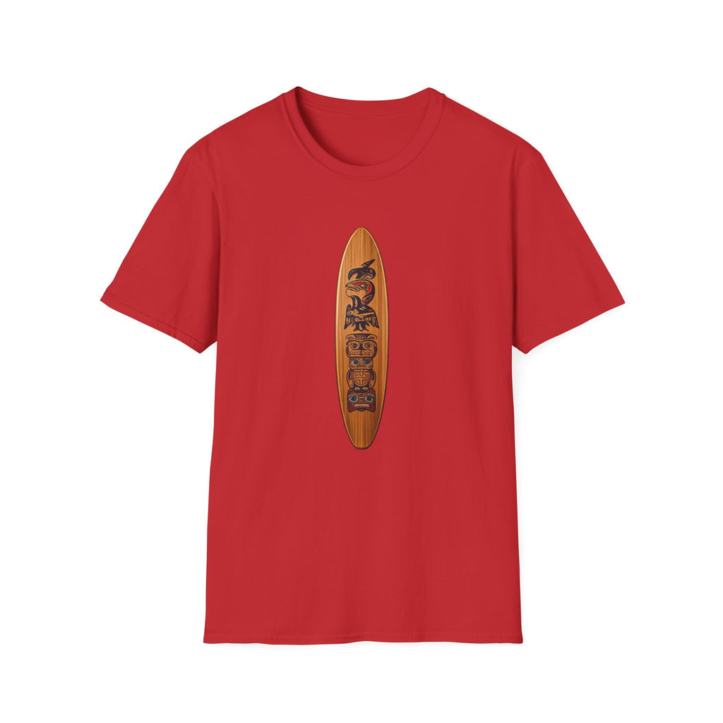 Paddleboard Tribal Graphic T-Shirt — Hawaiian Island Vibes Tee