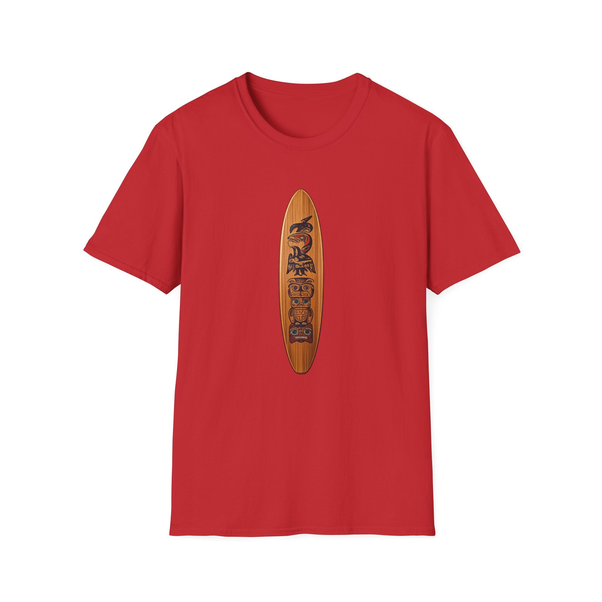 Paddleboard Tribal Graphic T-Shirt — Hawaiian Island Vibes Tee