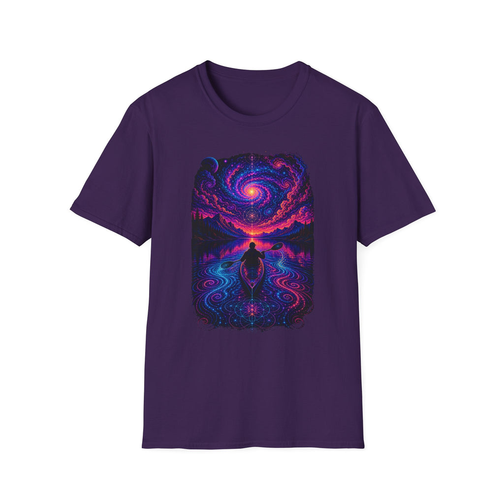 Cosmic Meditation T-Shirt — Galaxy Psychedelic Spiritual Tee