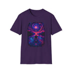 Cosmic Meditation T-Shirt — Galaxy Psychedelic Spiritual Tee